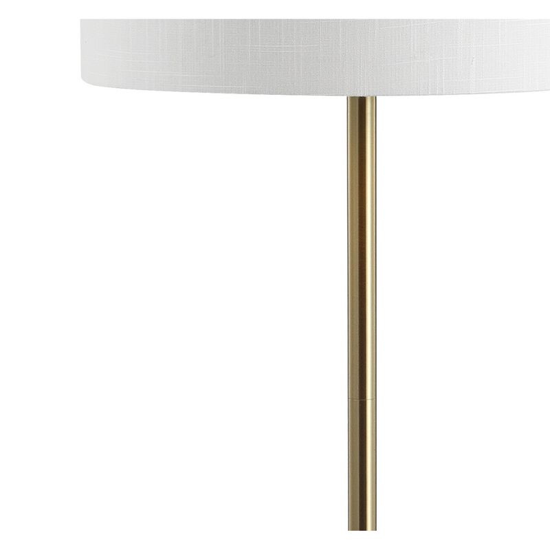 Charles Metal/Glass LED Side Table and Floor Lamp