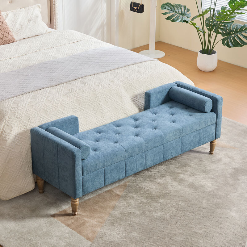 Semsuk Storage Bed Bench image number 3