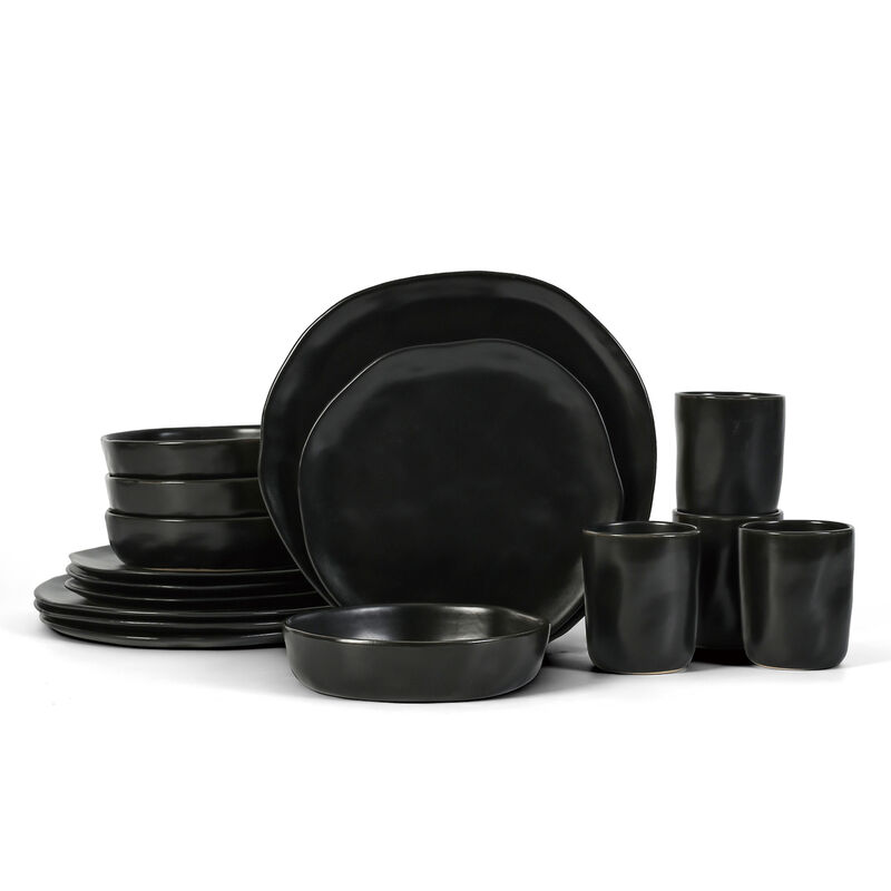 Stone by Mercer Project Hekonda Stoneware 16 Piece Dinnerware Set