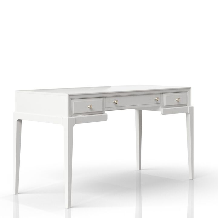 Renascence Writing Desk With Power Plug