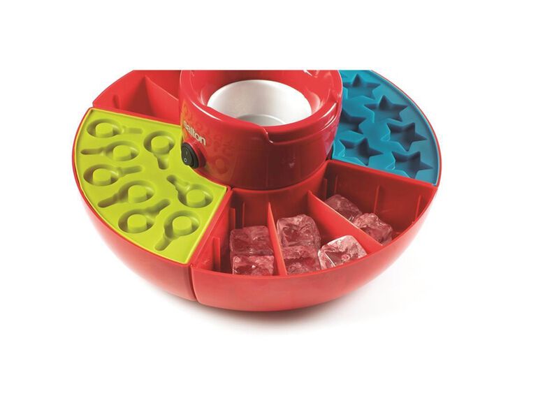 Salton GM1707 Gummy Candy Maker, Recipes Included, Red