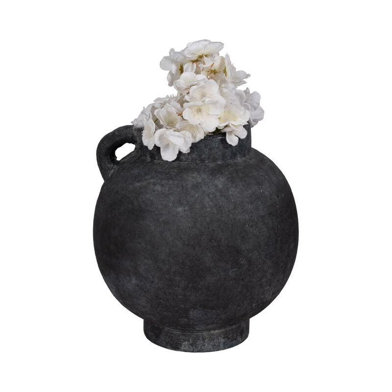 12" Bulbous Jug With Handle image number 1