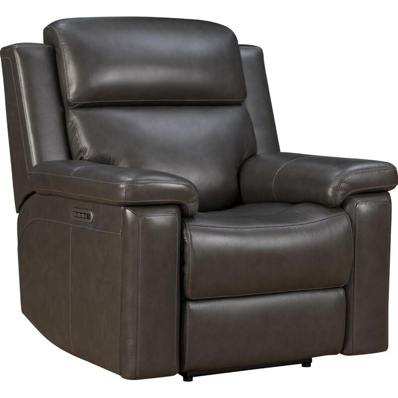 Barcalounger Leon Power Recliner w/Power Head Rest, Power Lumbar, Heat & Massage