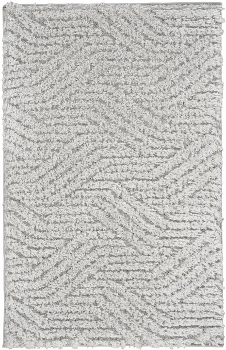 HomeRoots Abstract Power Loom Area Rug