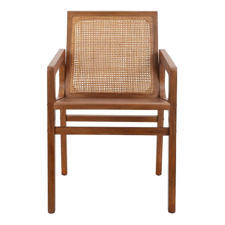 Davina Teak Dining Side Arm Chair