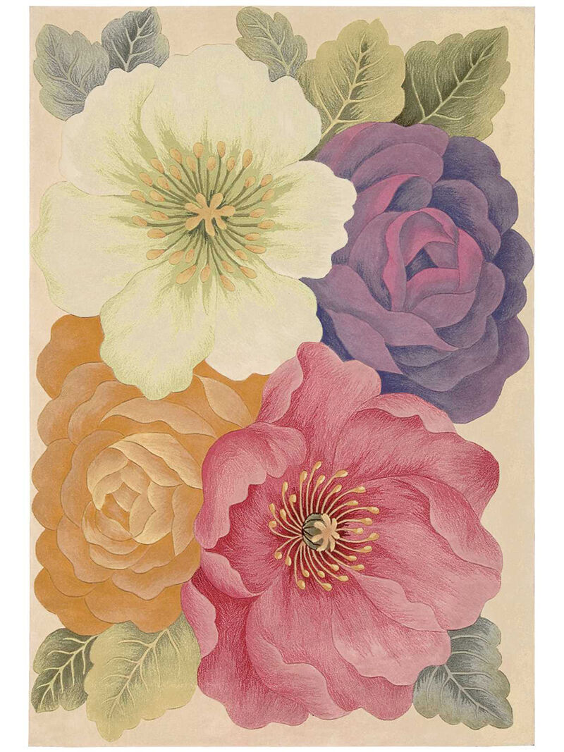 Tropics TS10 Multicolor 3'6" x 5'6" Rug