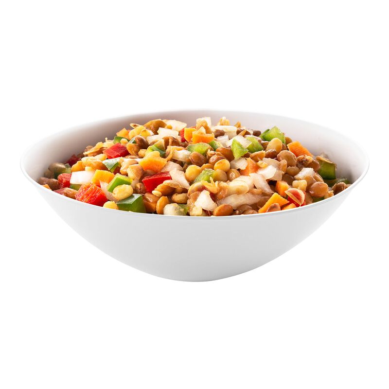 16 oz. Solid White Organic Round Plastic Soup Bowls (60 Bowls) image number 2