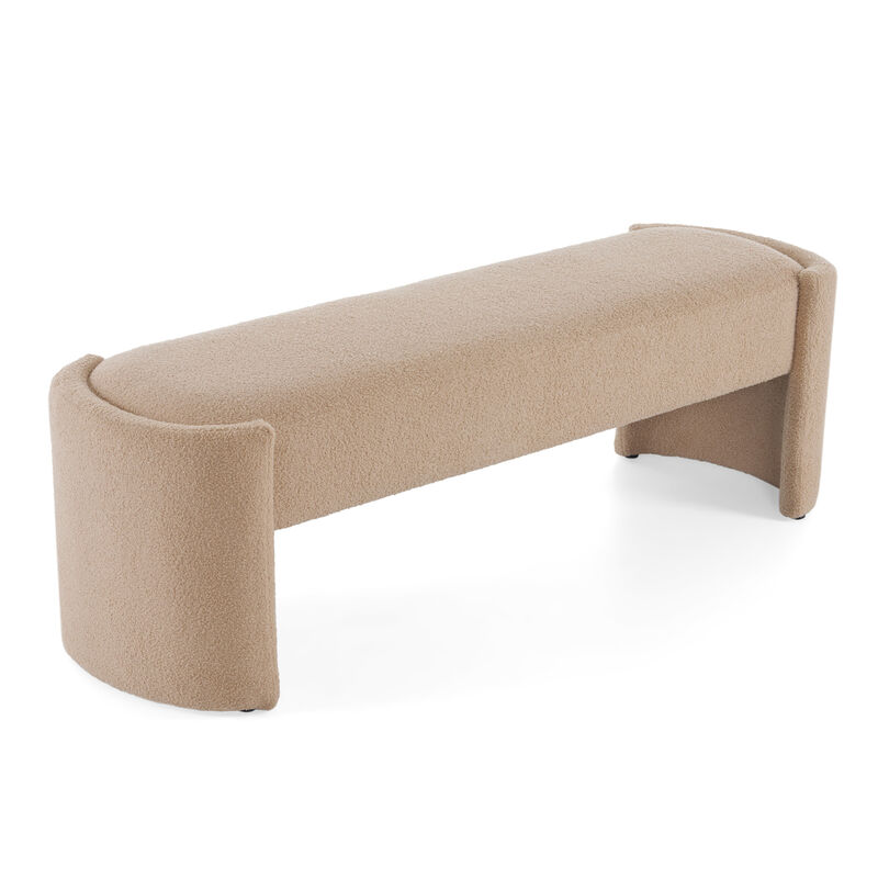 GOODSILO Elegant Long-Shaped Ottoman Bench for Modern Living Rooms and Bedrooms image number 0