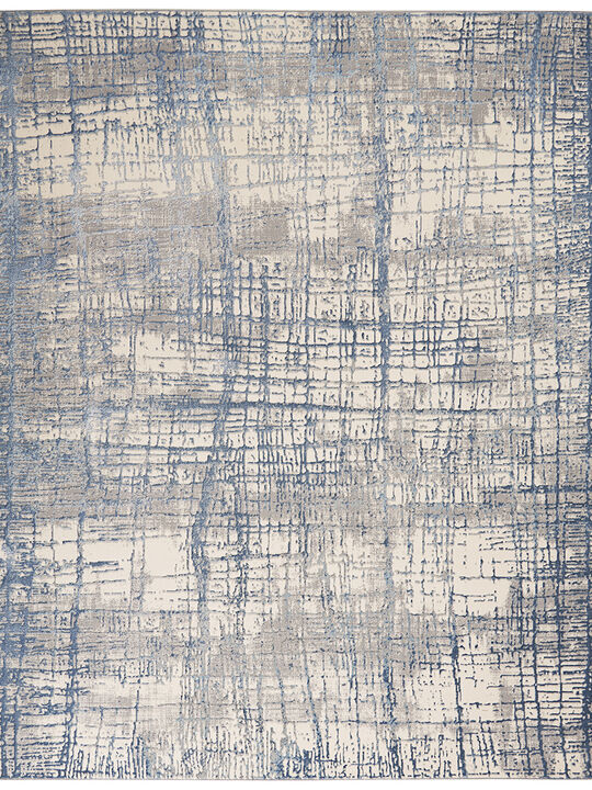 CK950 Rush CK950 Ivory/Blue 9' x 12' Rug