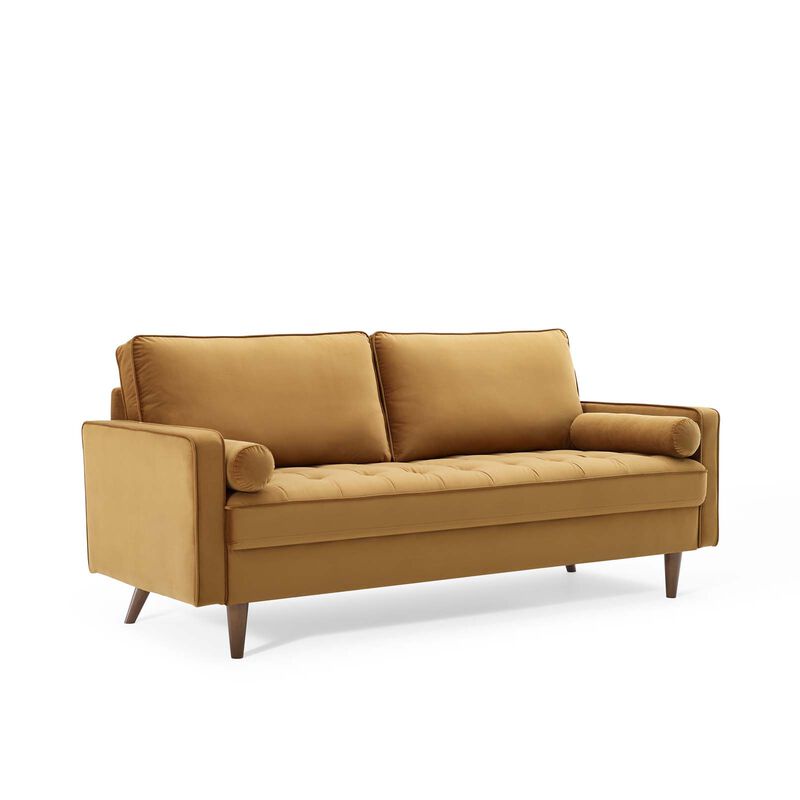 Valour Performance Velvet Sofa image number 2