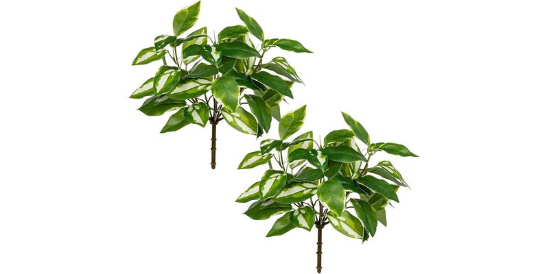 2 Bundles Artificial Greenery Stems Faux