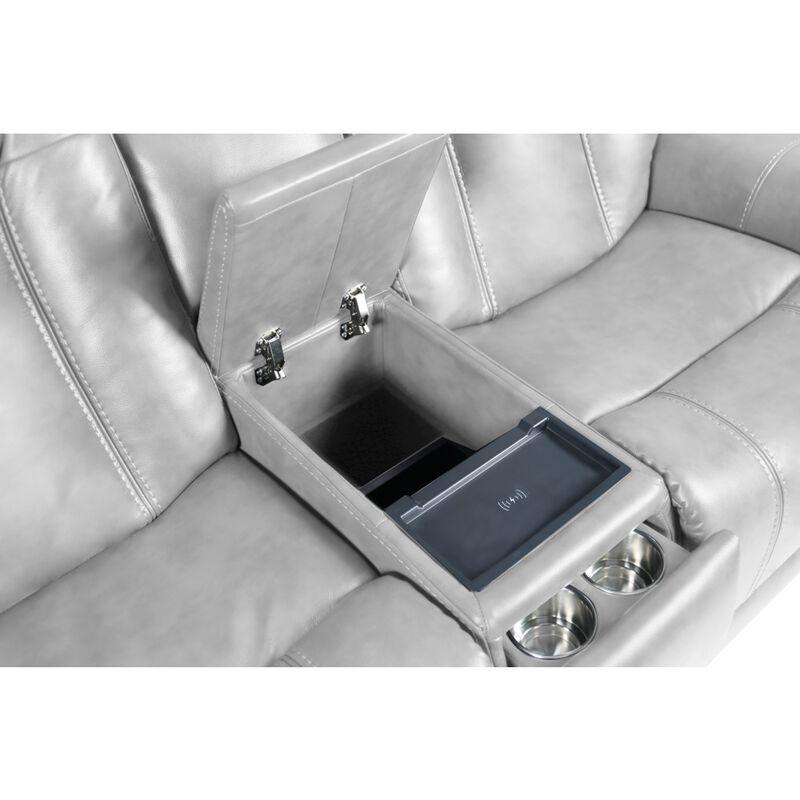 Barcalounger Loveseat w/Power Recline, Power Head Rests, Power Lumbar & Wireless Charger