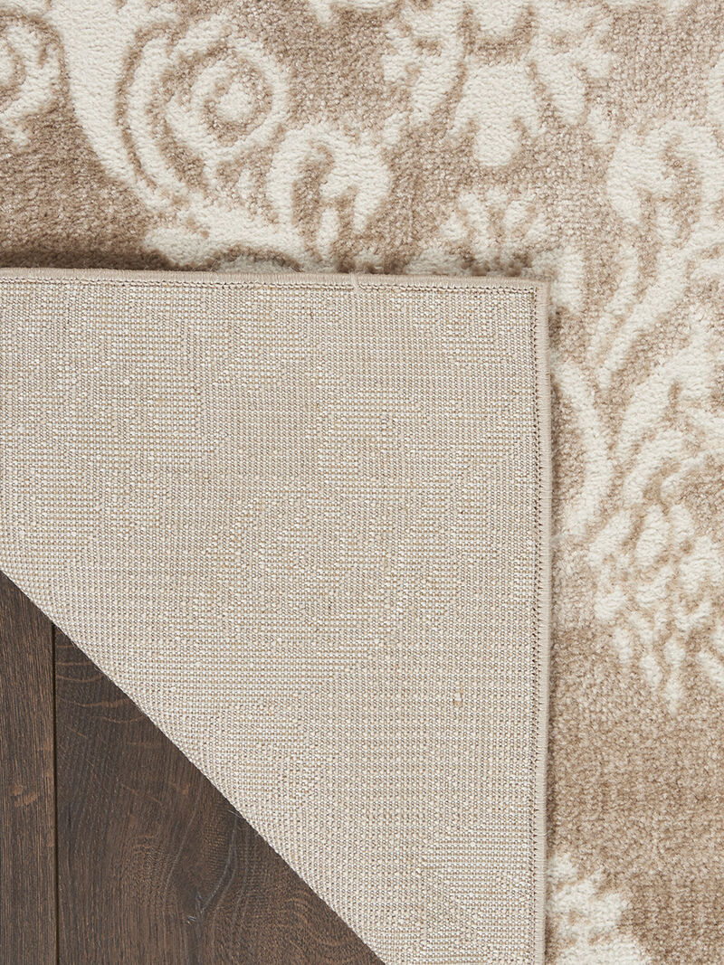 Elation ETN03 Ivory/Mocha 9' x 12' Rug