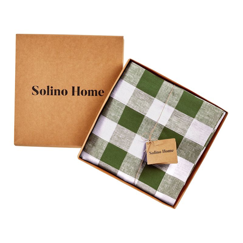 Linen Tablecloth - Buffalo Check image number 4