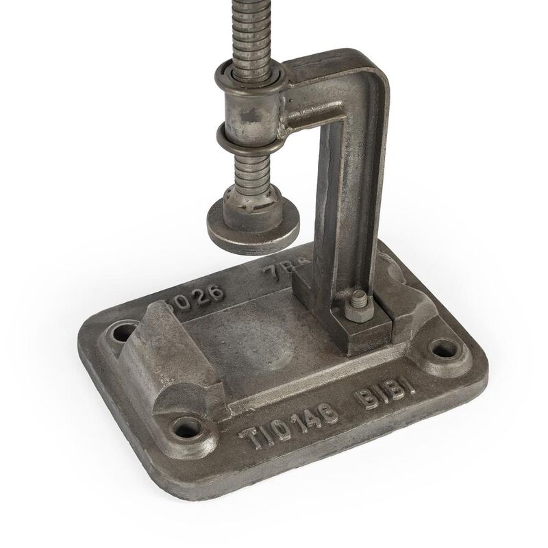 Butler Specialty Company Ellis Adjustable Pedestal Side table, Multi-Color