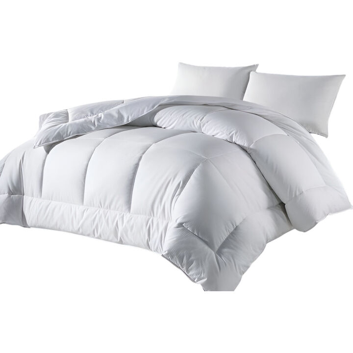 All Season Down Alternative Comforter Soft Polyester Bedding for Year Round Use