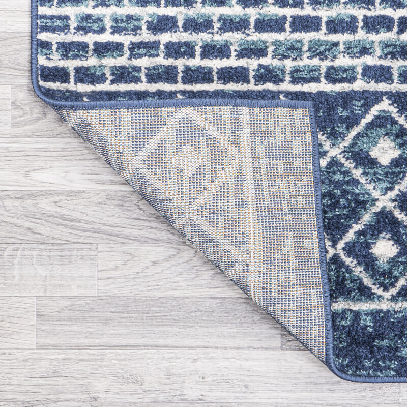 Arta Moroccan Vintage Geometric Rug Area Rug