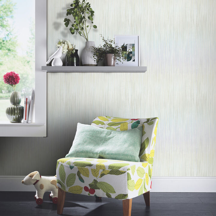 Ravello Raised Stria Wallpaper