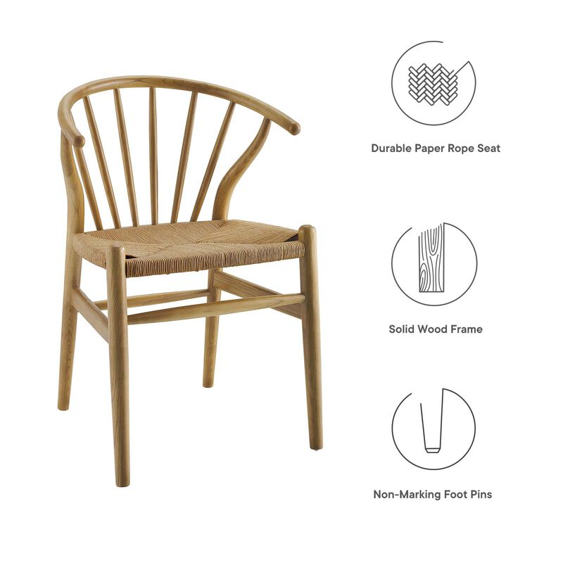 Flourish Spindle Wood Dining Side Chair image number 4