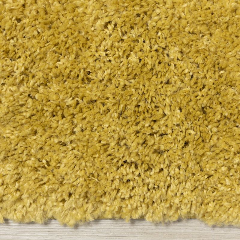 Novelle Home Palmer Soft Yellow Shag Rug, 5'3 x 7'7 image number 1
