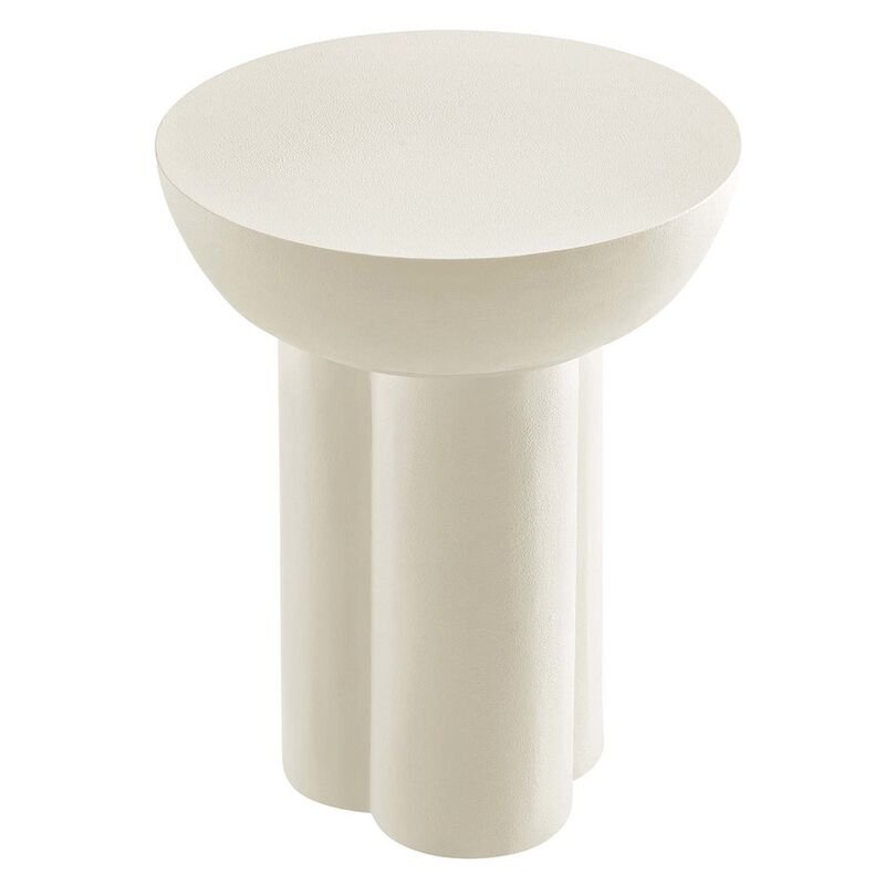 Caspian Round Concrete Side Table image number 3