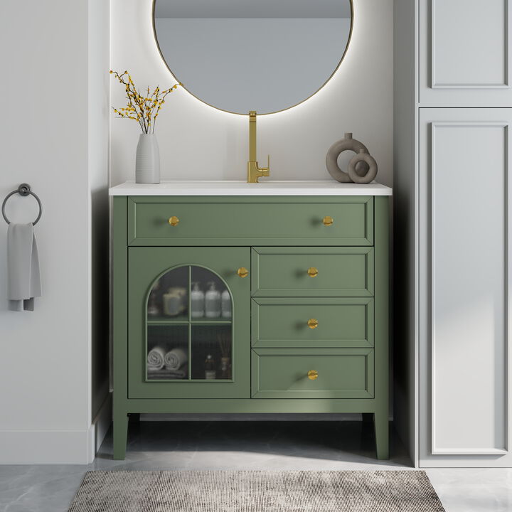 Bexzib Bathroom Vanity Sink