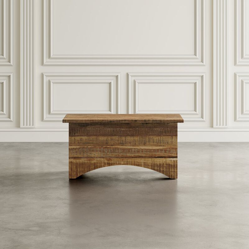 Jofran Reclamation 36 Rustic Reclaimed Solid Wood Storage Chest Cabinet