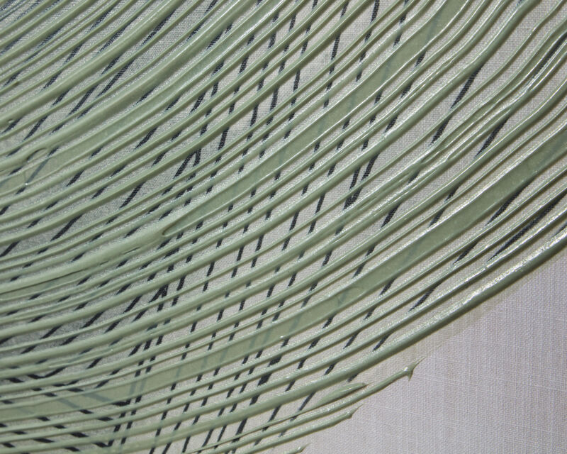 Petal Drift (Set of 2) - 30" X 60" - Natural Floater Frame image number 2