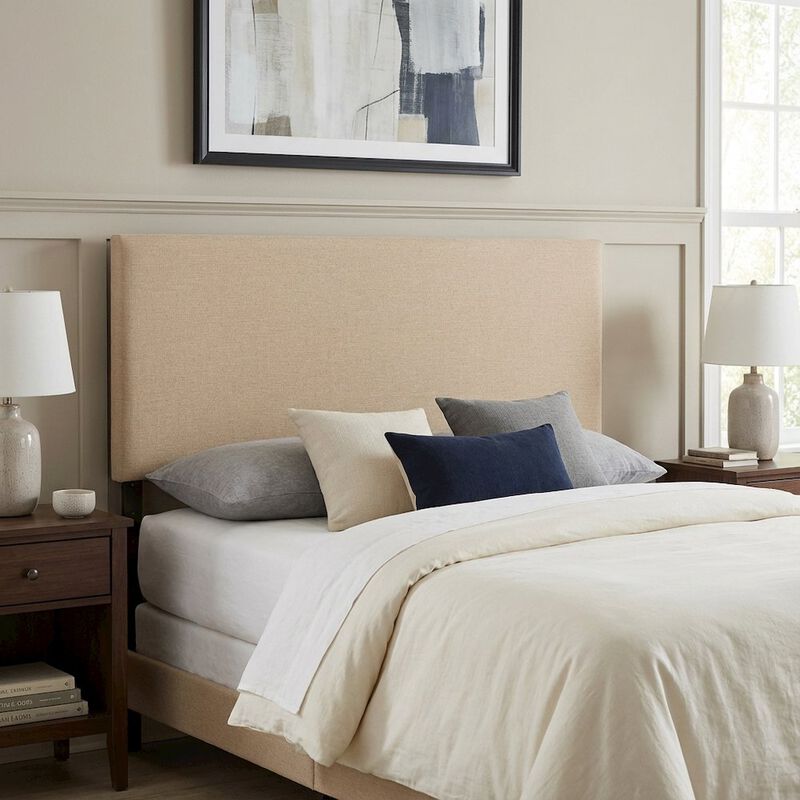 Upholstered Queen Headboard with Padded Design and Durable Frame image number 3