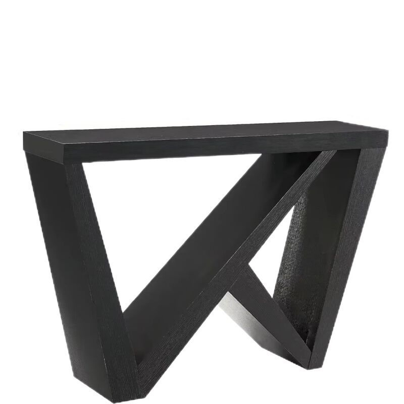 Modern Decorative Accent Console Table with W-Shaped Legs,Wood Entryway Furniture for Living Room, Hallway, Entrance,Small Space