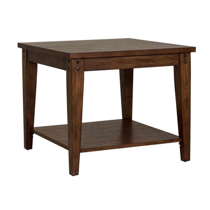 Liberty Furniture Square Lamp Table