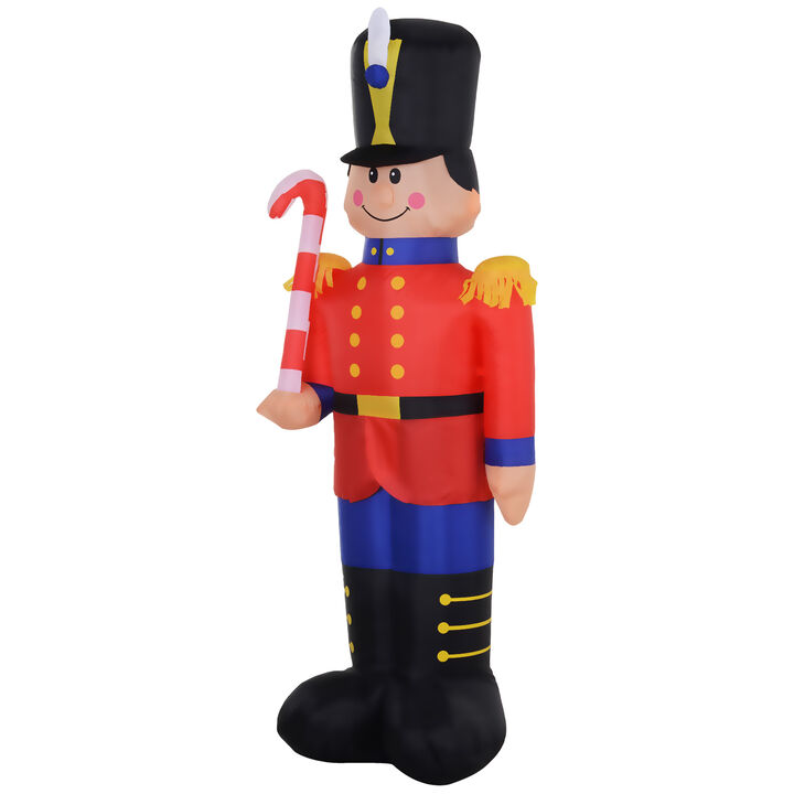 6' Toy Soldier Nutcracker Christmas Lawn Inflatable Outdoor Decoration