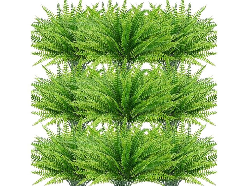 40 Bundle Artificial Hanging Flowers UV Resistant Outdoor Window Box Decor image number 0
