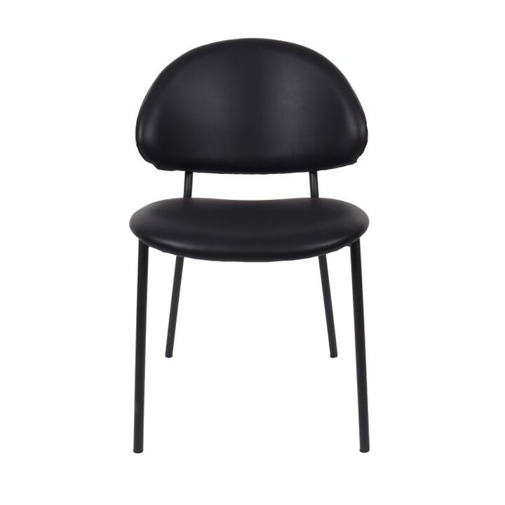 Haven Black Side Chairs (Set of 4)