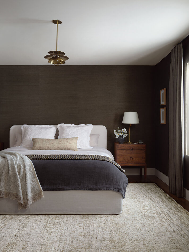 Honora HON01 Ivory/Natural 5'3" x 7'9" Rug by Amber Lewis x Loloi