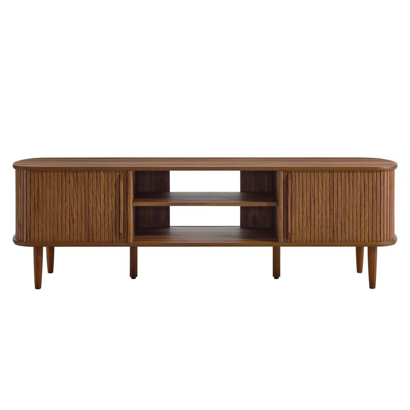 Modway EEI-6795-OAK Contour Wood, Oak, 63" TV Stand image number 5