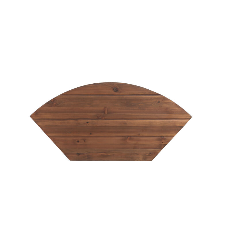 Streamdale Reclaimed Wood Corner Media Table image number 7