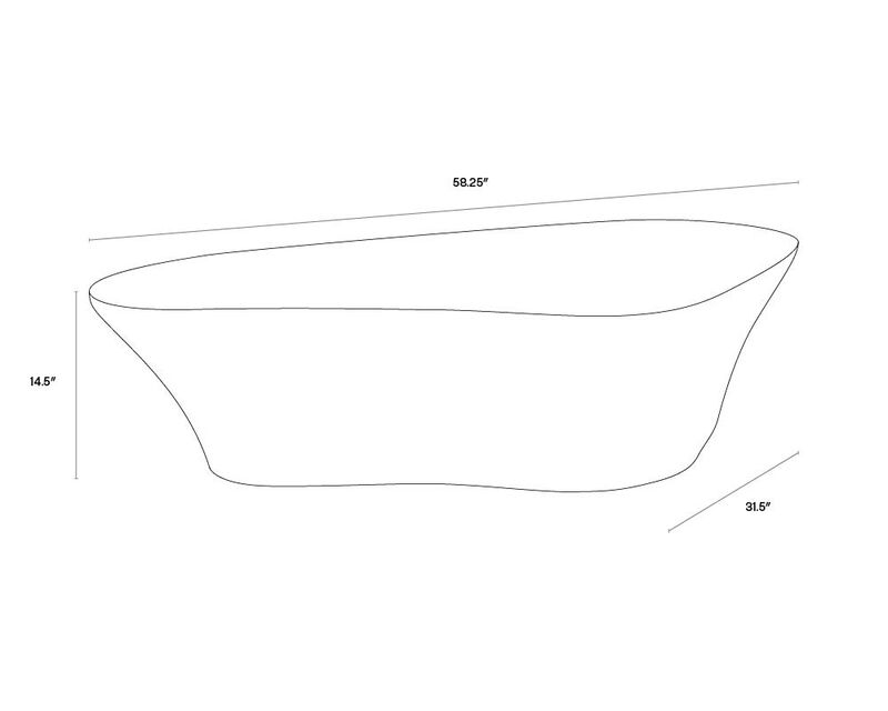 Dali White Coffee Table