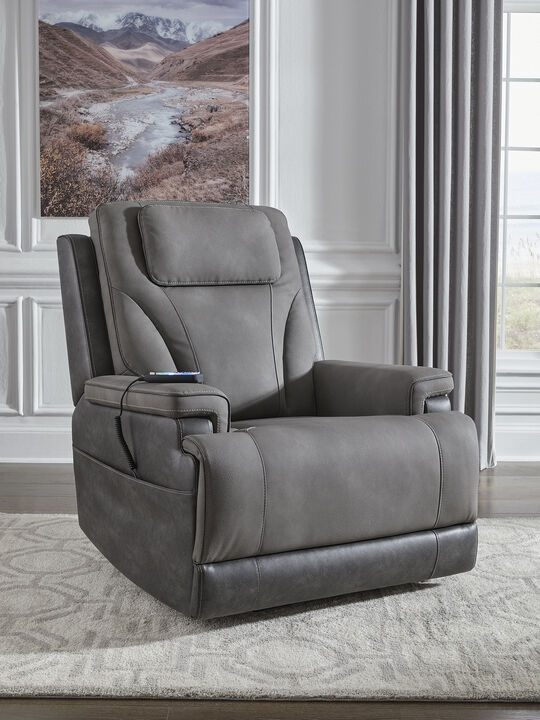 4Z-Serenity Zone Power Lift Recliner in Gray