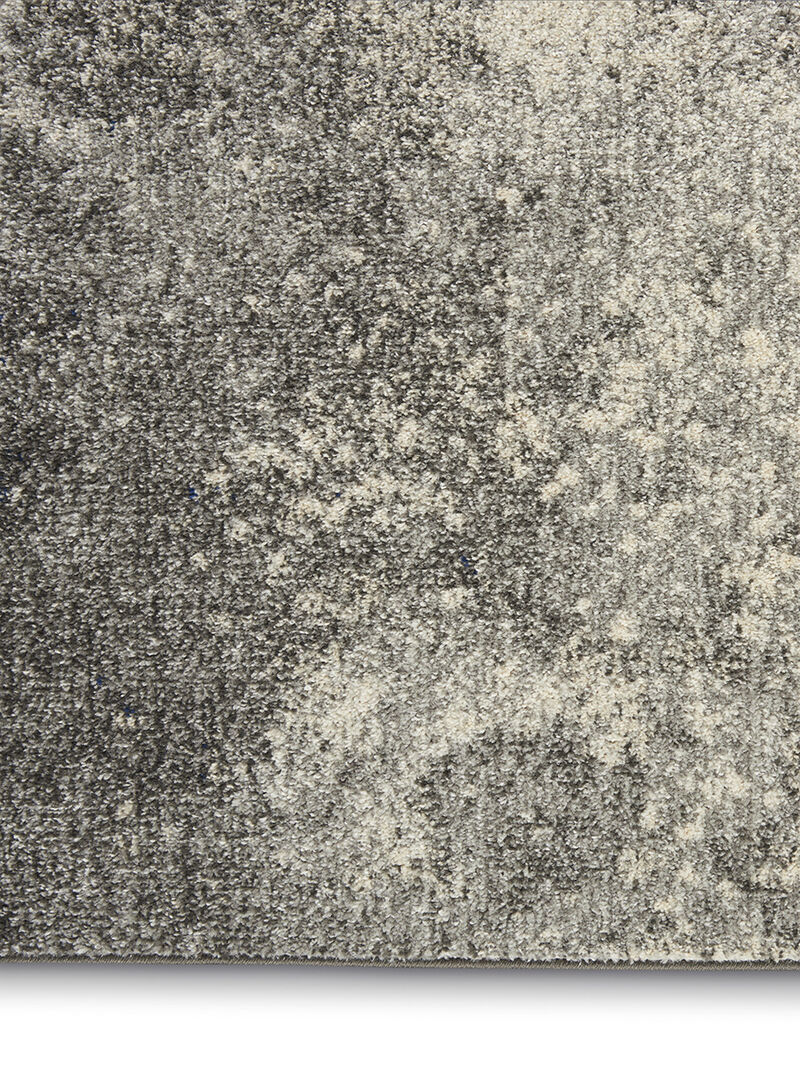 Passion PSN10 Charcoal/Ivory 3'9" x 5'9" Rug