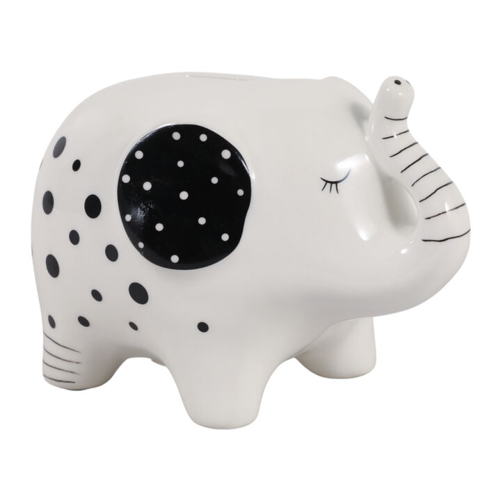 6x4" Elephant Coin Bank