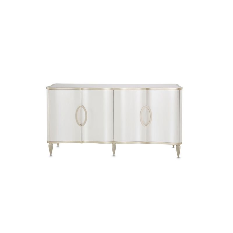 Michael Amini London Place Sideboard - Creamy Pearl