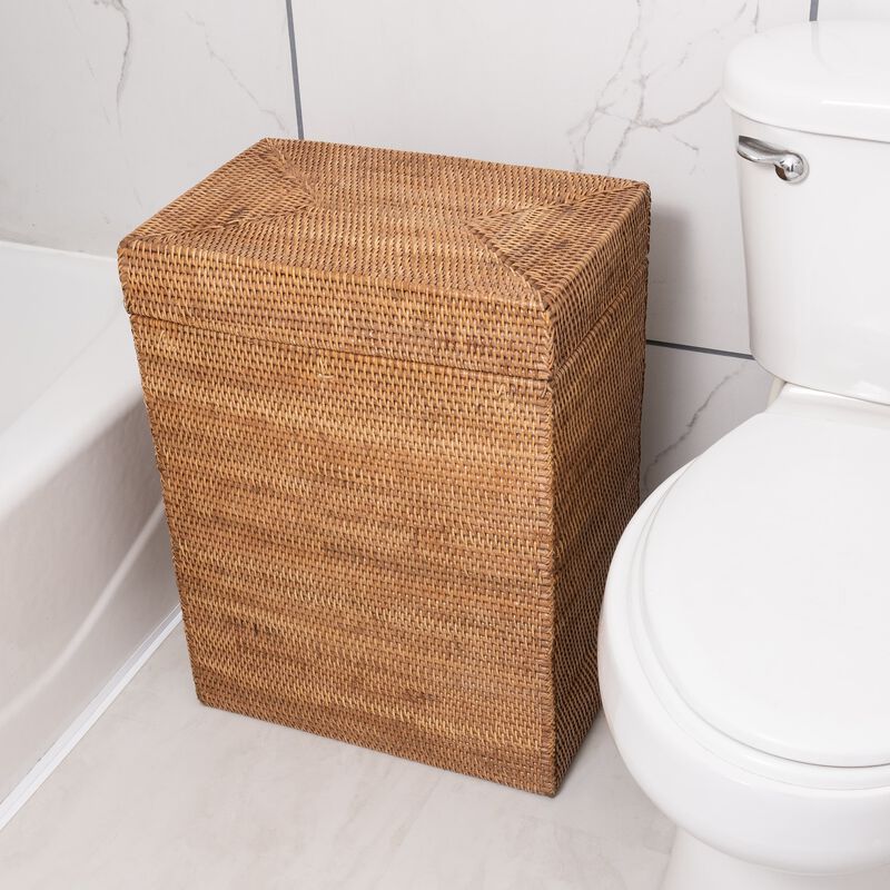 Saboga Home&trade; Rectangular Hamper with Hinged Lid image number 1