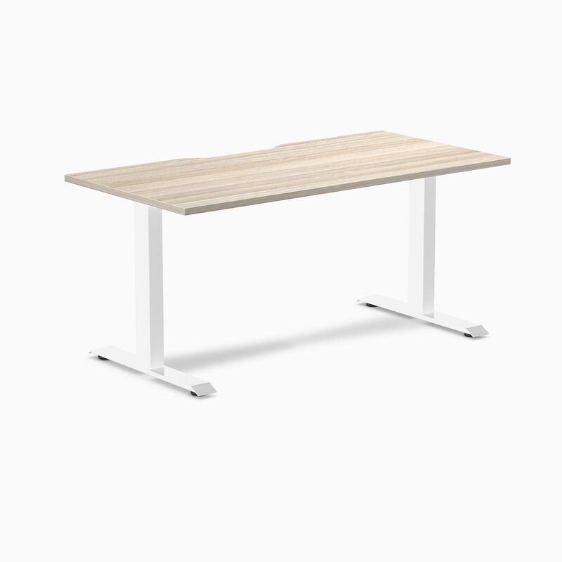 Desky Zero Scalloped Laminate Office Desk image number 0