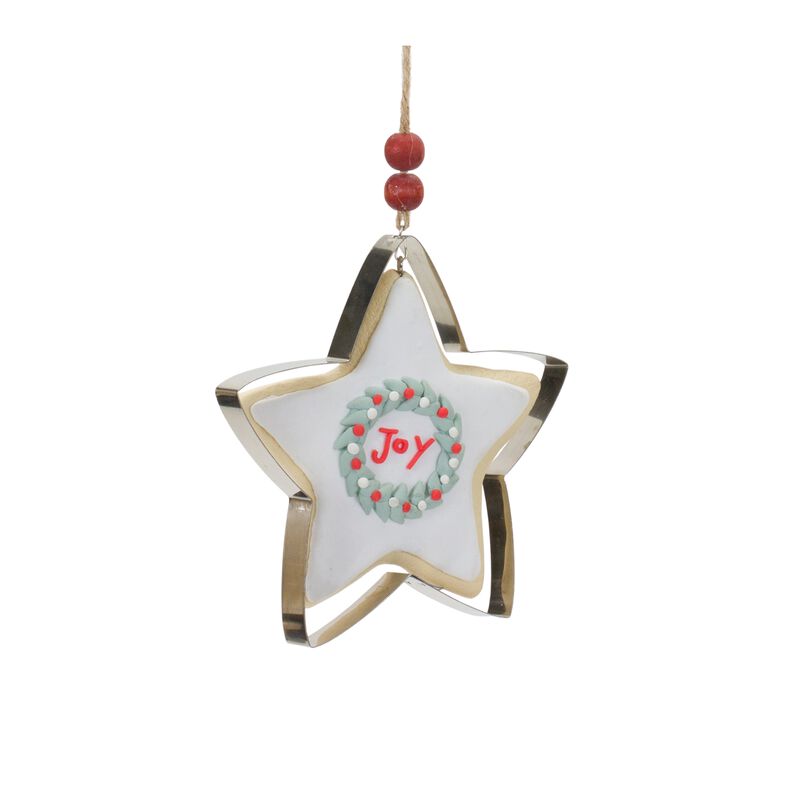 Tree And Star Cookie Cutter Ornament (Set of 12)