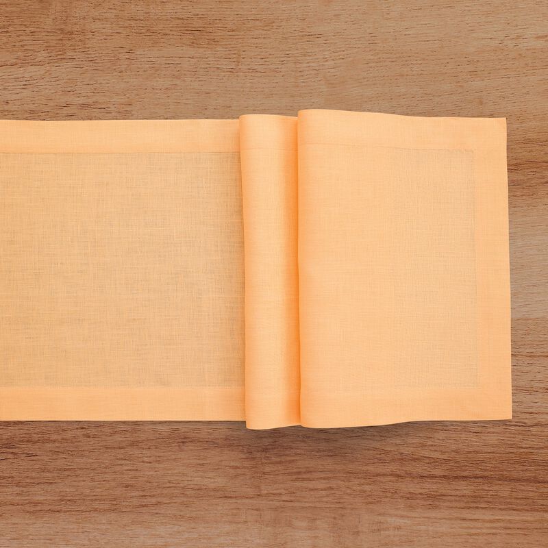 Solino Home Fete 100% Linen Table Runner &ndash; Handcrafted, Machine Washable, Perfect for Holiday and Everyday Dining