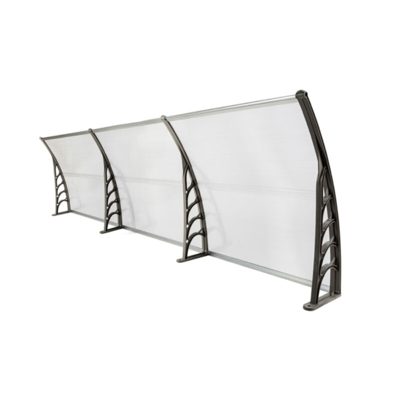 Outdoor Door & Window Canopy, Weatherproof Rain Cover Eaves