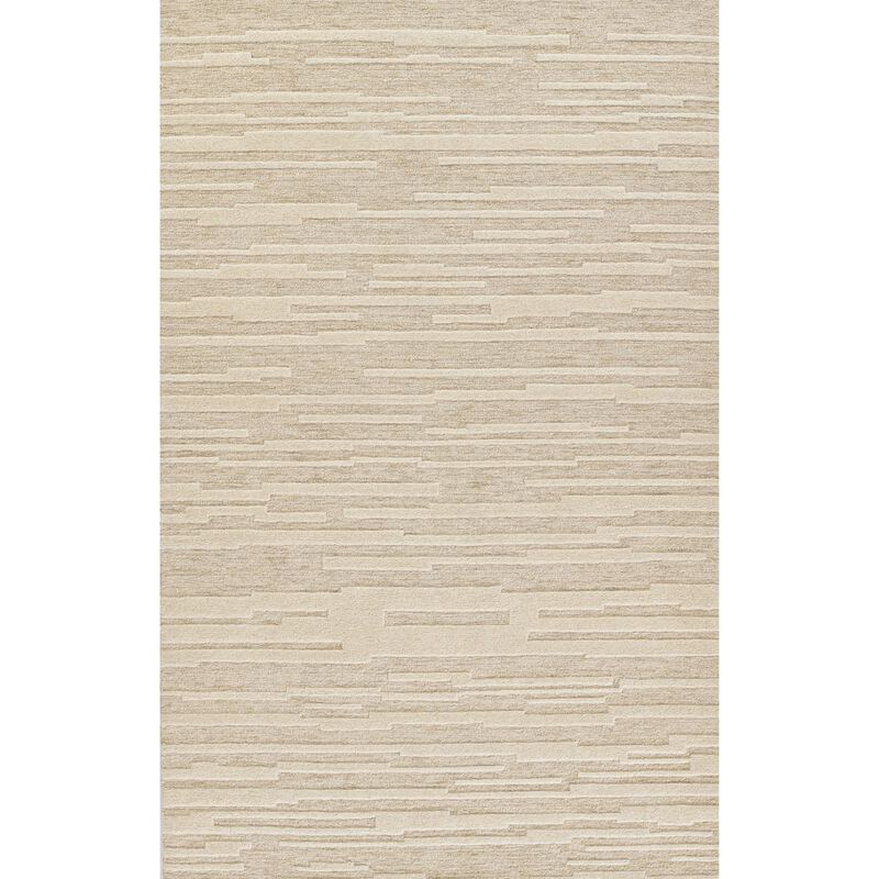 Momeni Rugs EVERTEVT-3TAU2040 Everett Area Rug, 2'0 X 4'0 Grey Carpet for Living Room, Bedroom, Entryway, Dining Room, and Home Office