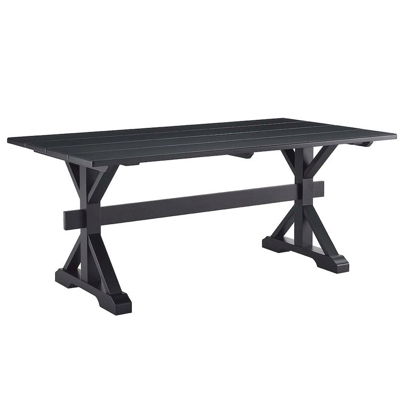 Windchime 71" Wood Dining Table image number 0