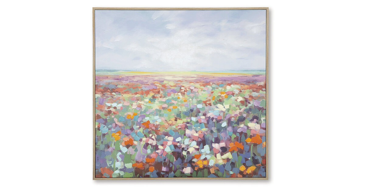 Sethford Floral Fields Wall Art